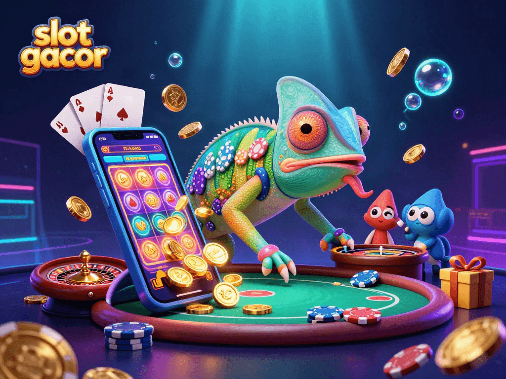 Experience slot gacor excitement with the vibrant chameleon casino owner and dynamic game elements.