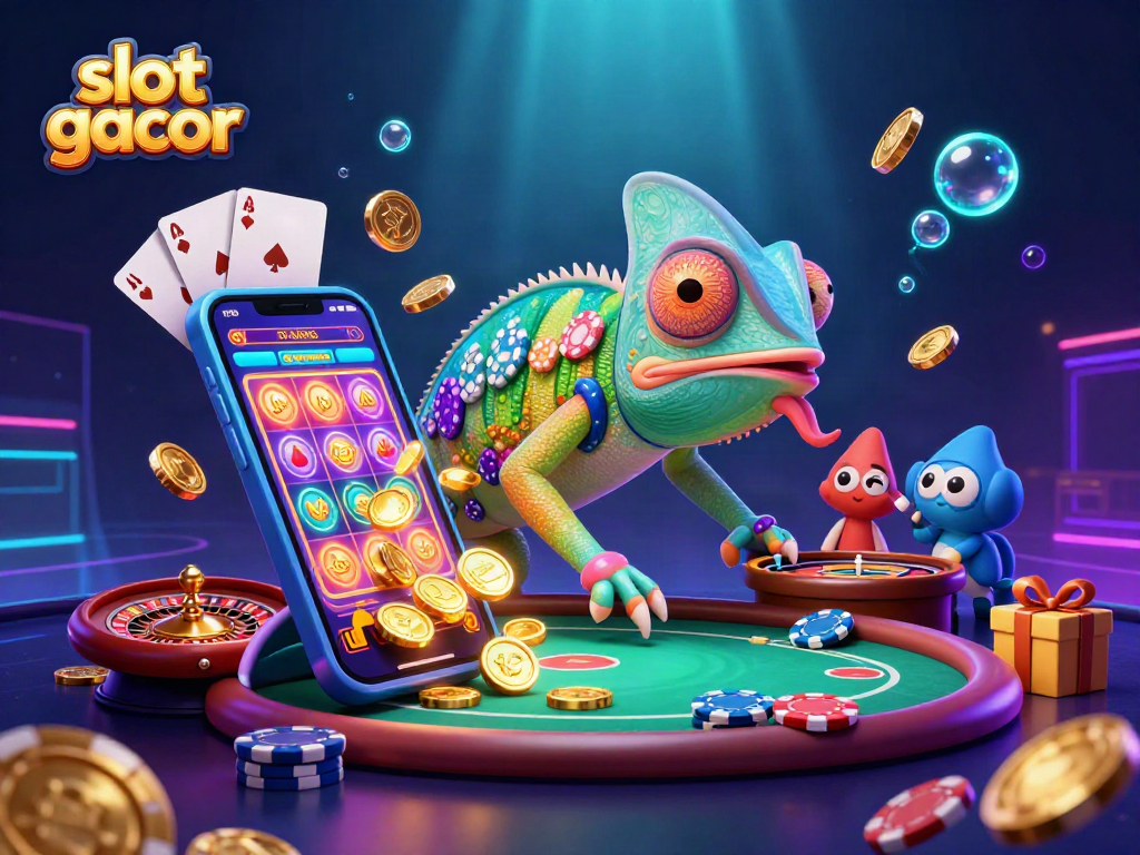Experience slot gacor excitement with the vibrant chameleon casino owner and dynamic game elements.
